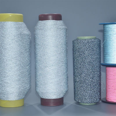 品質  UV Resistant Reflective Yarn OEM Reflective Thread For Embroidery 工場