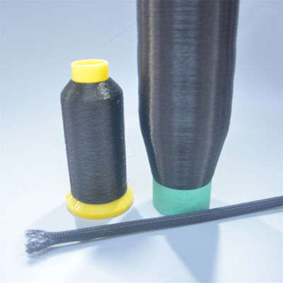 OEM 0.25mm ブラックポリエステルフィラメント ヤーン PET 帯毛袖