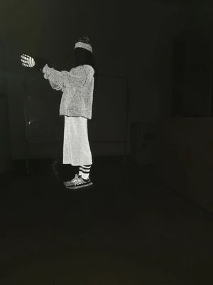 安全服 繊維 反射糸 ガラスビーズコーティング