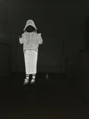 安全服 繊維 反射糸 ガラスビーズコーティング