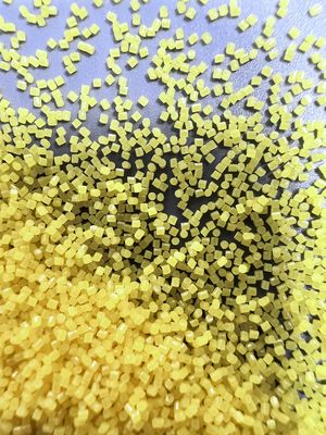 0.4*0.4mm 砂を吹き飛ばすプラスチック 黄色 サイズ 中等 高熱安定性
