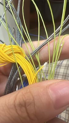 ポリエステルコーティング糸 PVC スターリング糸 縫製ワックス糸