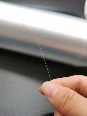 編組スリーブ PET 0.25mm 黒色ポリエステル 難燃性モノフィラメント糸 (PET 拡張編組スリーブ用)