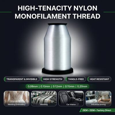 0.10mm 0.12mm 0.14mm 0.15mm 0.16mm 0.18mm 0.20mm ポリアミドモノフィラメント糸 刺身用装置用ポリアミドモノフィラメント糸